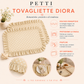 Tovagliette Americane con Rouches Pois 02
