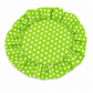 Tovagliette Americane Rotonde con Rouches Pois 05