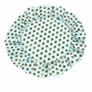 Tovagliette Americane Rotonde con Rouches Pois 14