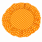 Tovagliette Americane Rotonde con Rouches Pois 06