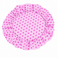 Tovagliette Americane Rotonde con Rouches Pois 10