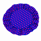 Tovagliette Americane Rotonde con Rouches Pois 23