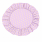 Tovagliette Americane Rotonde con Rouches Pois 21