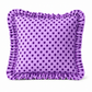 Cuscino Arredo con Rouches Pois 13