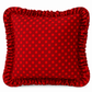 Cuscino Arredo con Rouches Pois 26
