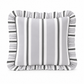 Cuscino Arredo con Rouches Mille Righe 32