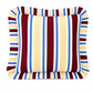 Cuscino Arredo con Rouches Mille Righe 20