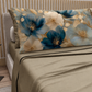 Lenzuola in Cotone, Completo Letto con Federe in Stampa Digitale Petalo 12 Tortora
