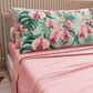Lenzuola in Cotone, Completo Letto con Federe in Stampa Digitale Petalo 03 Rosa.