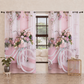 Tenda Arredo da Interno a Pannelli con Anelli Shabby 333