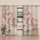 Tenda Arredo da Interno a Pannelli con Anelli Shabby 343