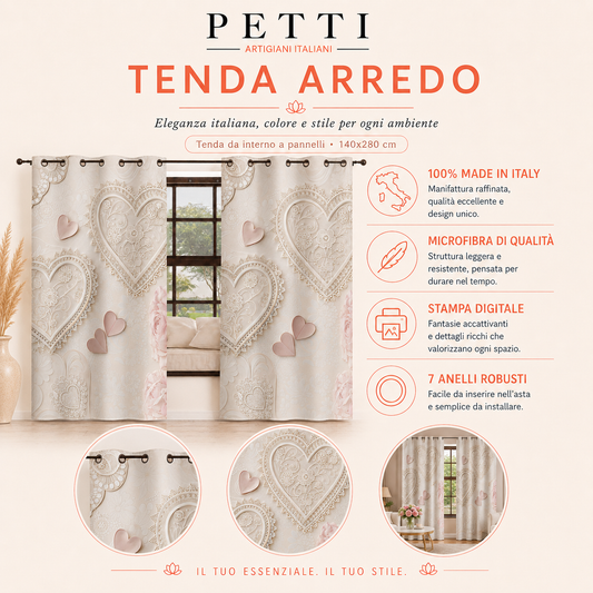 Tenda Arredo da Interno a Pannelli con Anelli 25 Xmas 3