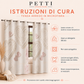 Tenda Arredo da Interno a Pannelli con Anelli Floreale F36