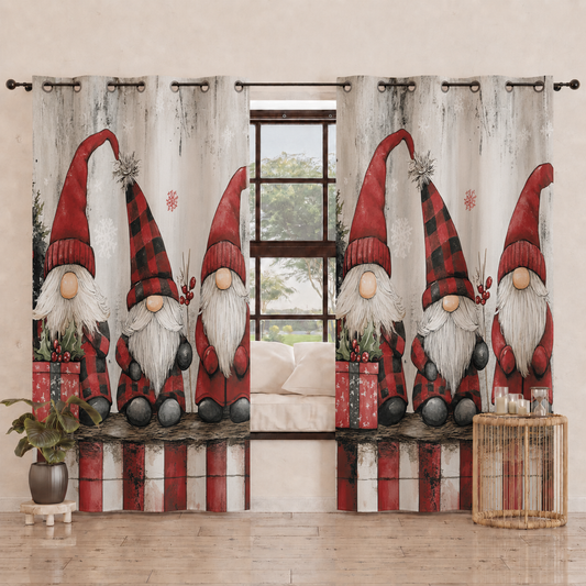 Tenda Arredo da Interno a Pannelli con Anelli 25 Xmas 5