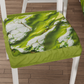 Coprisedia con Elastico Effetto Marmo Verde | Set 2 o 6 Pz | PETTI