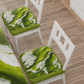 Coprisedia con Elastico Effetto Marmo Verde | Set 2 o 6 Pz | PETTI