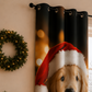 Tenda Arredo da Interno a Pannelli con Anelli 25 Xmas 15
