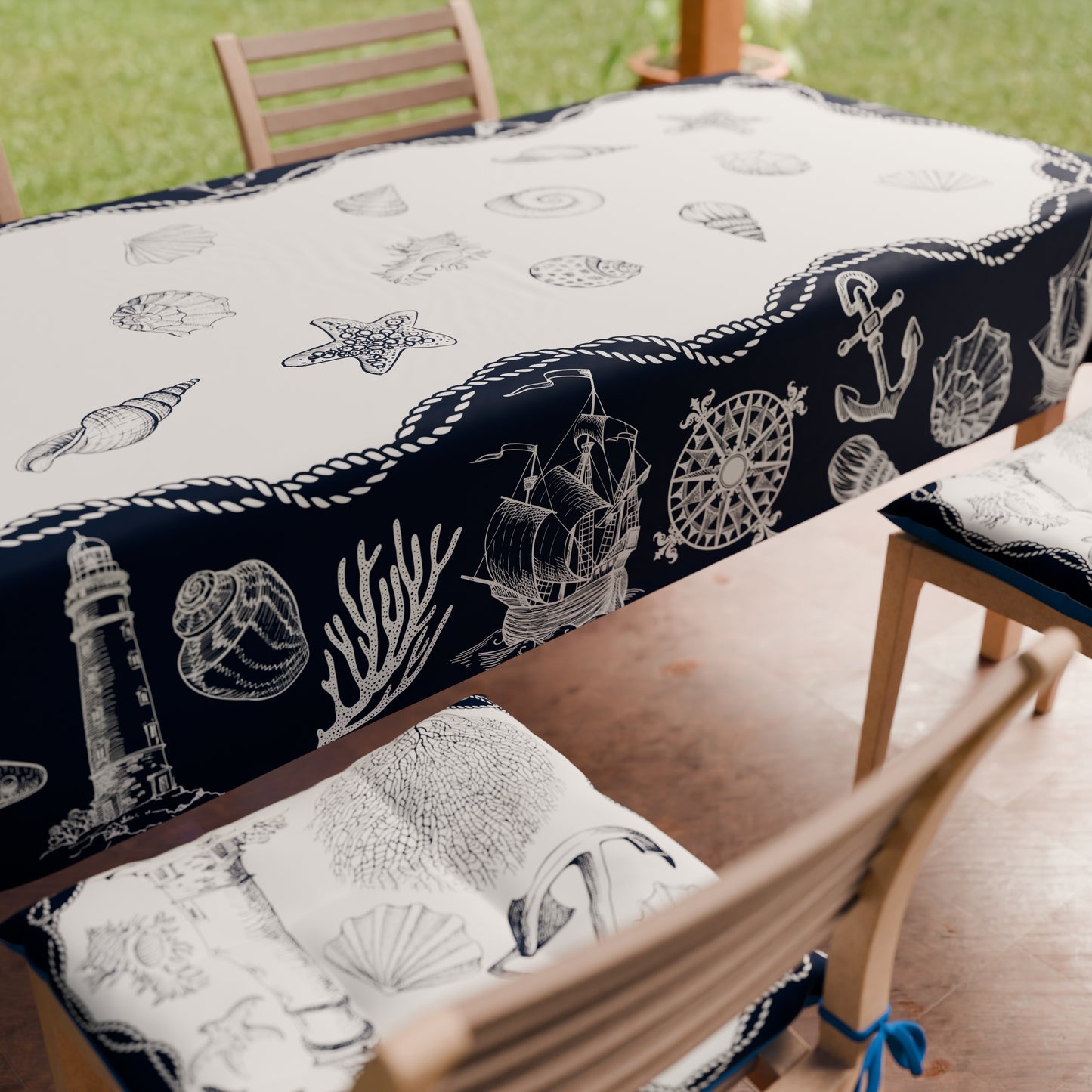 Chair Cushions Chair Cover 6 Pieces Marino-02