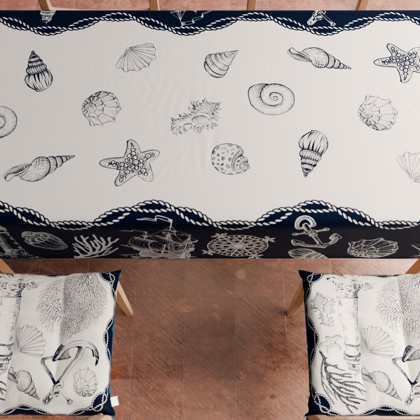 Chair Cushions Chair Cover 6 Pieces Marino-02