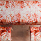 Coussins pour chaises Housse de chaise 6 pièces Corail rouge