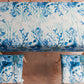 Coussins pour chaises Housse de chaise 6 pièces Corail bleu