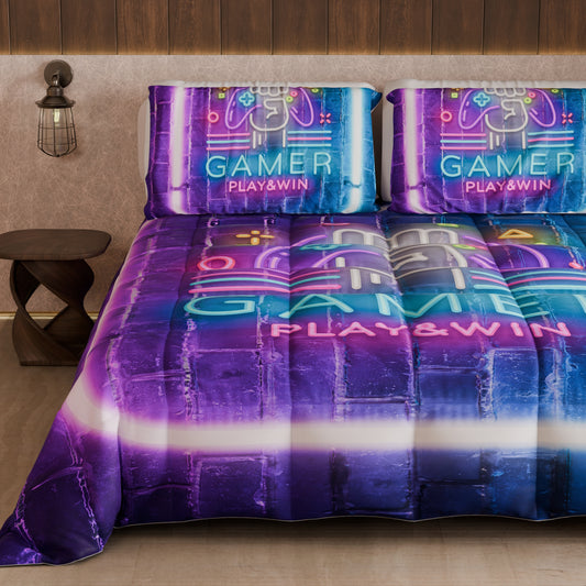 Duvet, Double, Single, Square and Half Quilt, Gamer