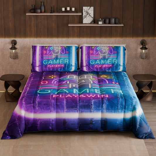 Duvet, Double, Single, Square and Half Quilt, Gamer