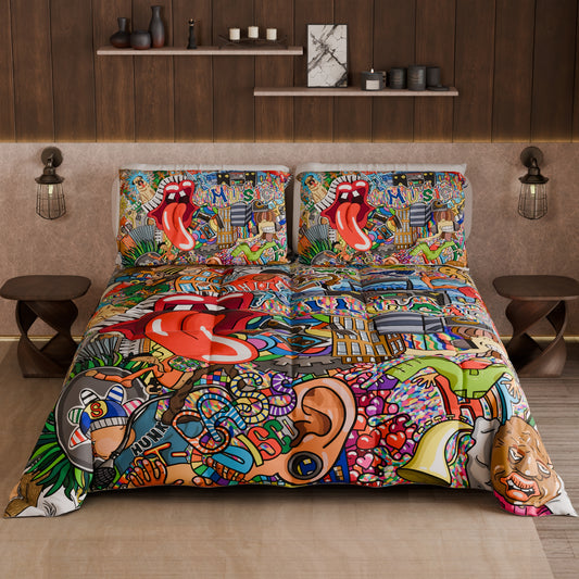 Duvet, Double, Single, Queen size Quilt, Murals