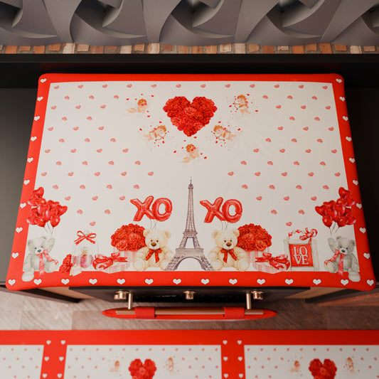 Coprifornello per San Valentino Coprifuochi Cucina in Stampa Digitale Amour