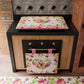 Kitchen Stove Cover in Digital Print Butterflies 1pc 46x70cm