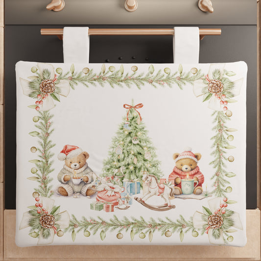 Copriforno Natalizio per Cucina in Stampa Digitale Xmas Bears