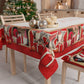 Christmas Tablecloth, Stain-Resistant Tablecloth, Elf Kitchen Tablecover