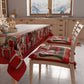 Christmas Chair Cushions Christmas Chair Covers 6 Pieces Elf