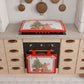 Christmas Oven Cover for Kitchen in Digital Print Bear 1pc 40x50cm