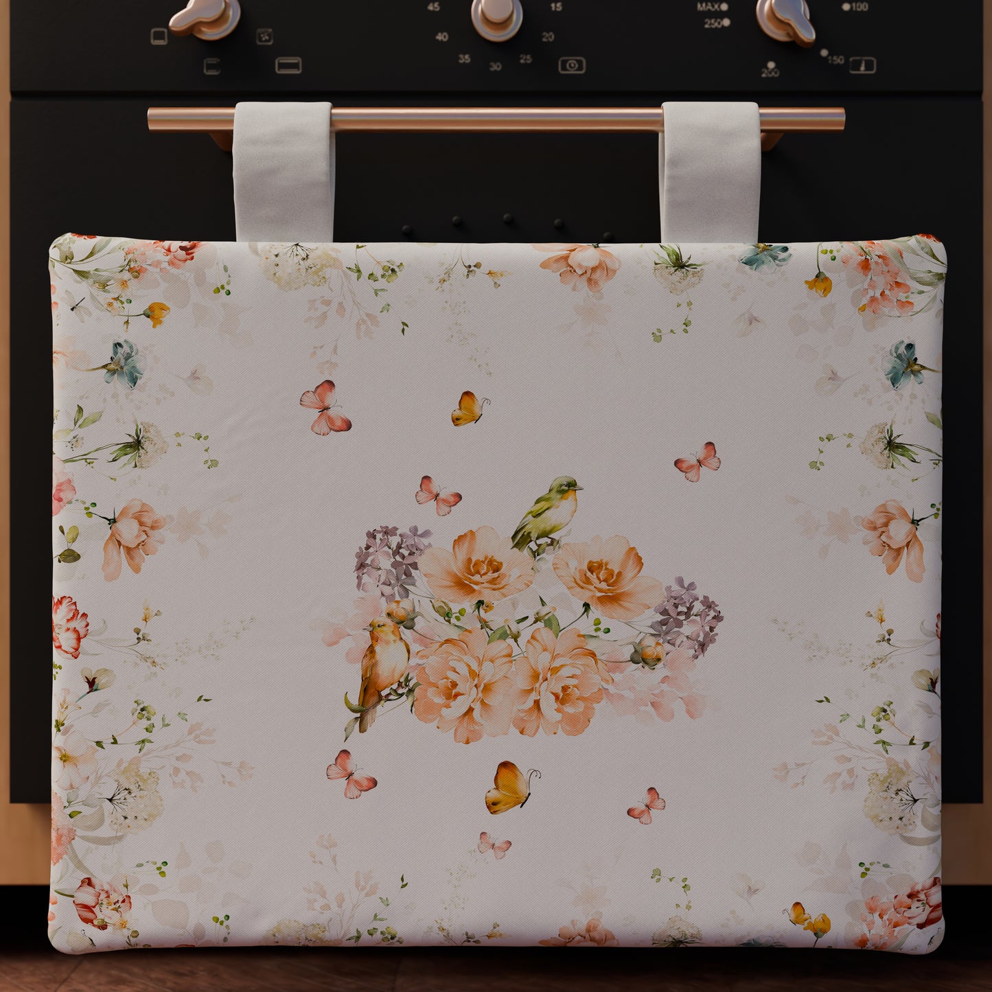 Copriforno per Cucina in Stampa Digitale Floreale 06 1pz 45x55cm