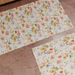 Non-slip kitchen rug, washable kitchen runner, floral-06