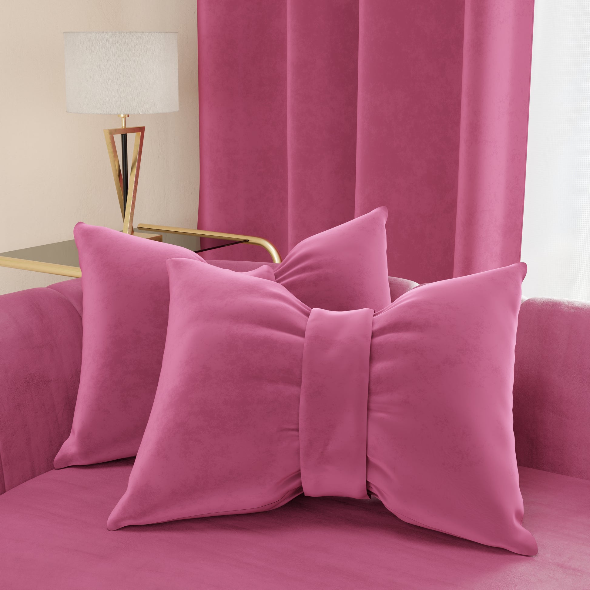 Federe Con Nappe Federa Per Cuscino In Velluto Grigio E Rosa, 30 X 50 Cm Federe Decorative Per Divano Federe Con Nappe Federa Per Cuscino In Velluto Grigio E Rosa, 30 X 50 Cm Federe Decorative Per Divano