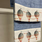 Asciugamano Bagno 1+1 con Balza in Stampa Digitale Mongolfiera