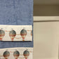 Asciugamano Bagno 1+1 con Balza in Stampa Digitale Mongolfiera
