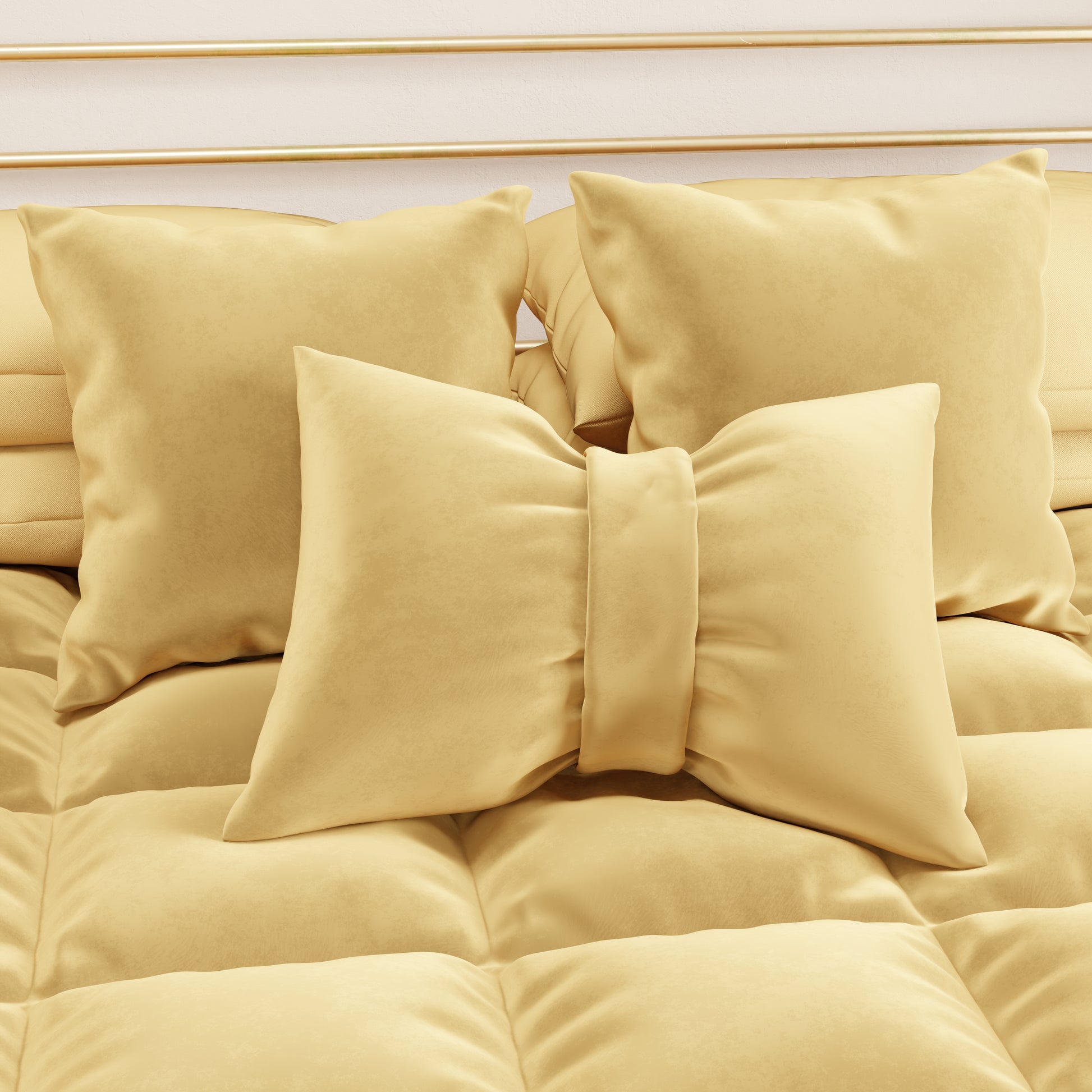 Cuscino intreccio velluto 50x50cm Linea Oro - Il nuovo corredo GDS Cuscino intreccio velluto 50x50cm Linea Oro - Il nuovo corredo GDS