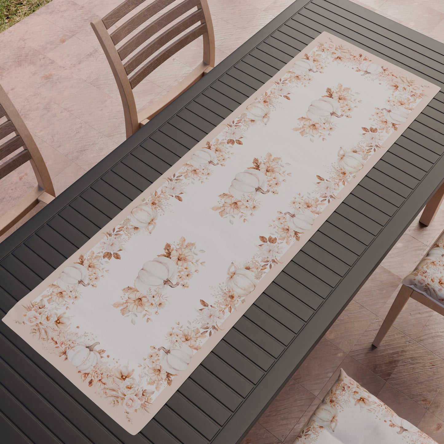 Runner Tavola, Tovaglia Runner, Runner Cucina Autumn Flowers