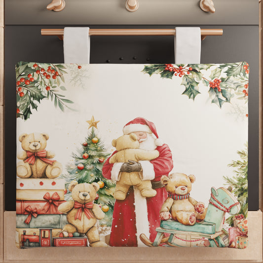 Copriforno Natalizio per Cucina in Stampa Digitale Sweet Santa