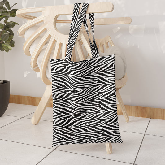Sac cabas femme, Sac de courses réutilisable, Sac fourre-tout, Zèbre