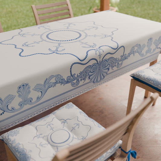 Coussins pour Chaises Housses de Chaise 6 Pièces Ancre