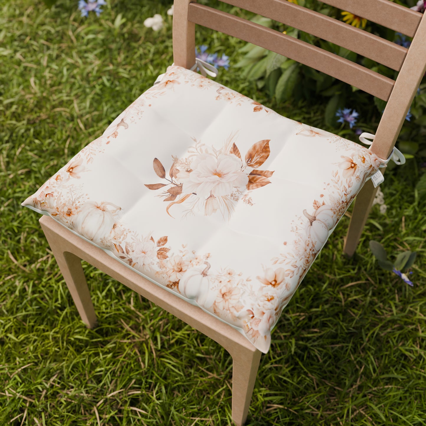 Cuscini per Sedie Coprisedia 6 Pezzi Autumns Flowers