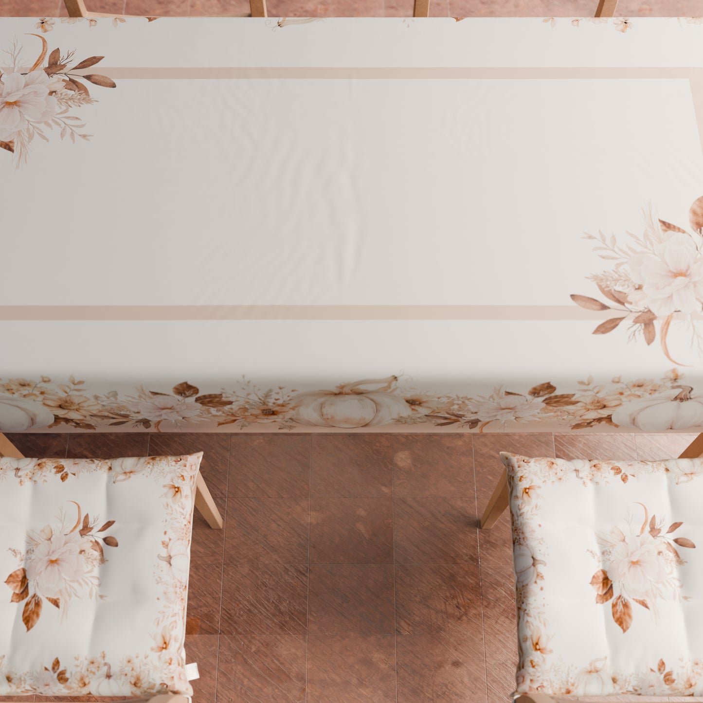 Cuscini per Sedie Coprisedia 6 Pezzi Autumns Flowers