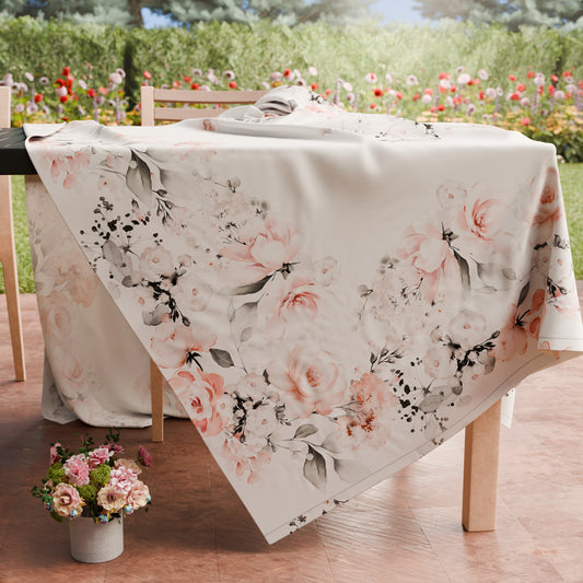 Tovaglia da tavola Antimacchia, Copritavolo da Cucina, Floreale-17