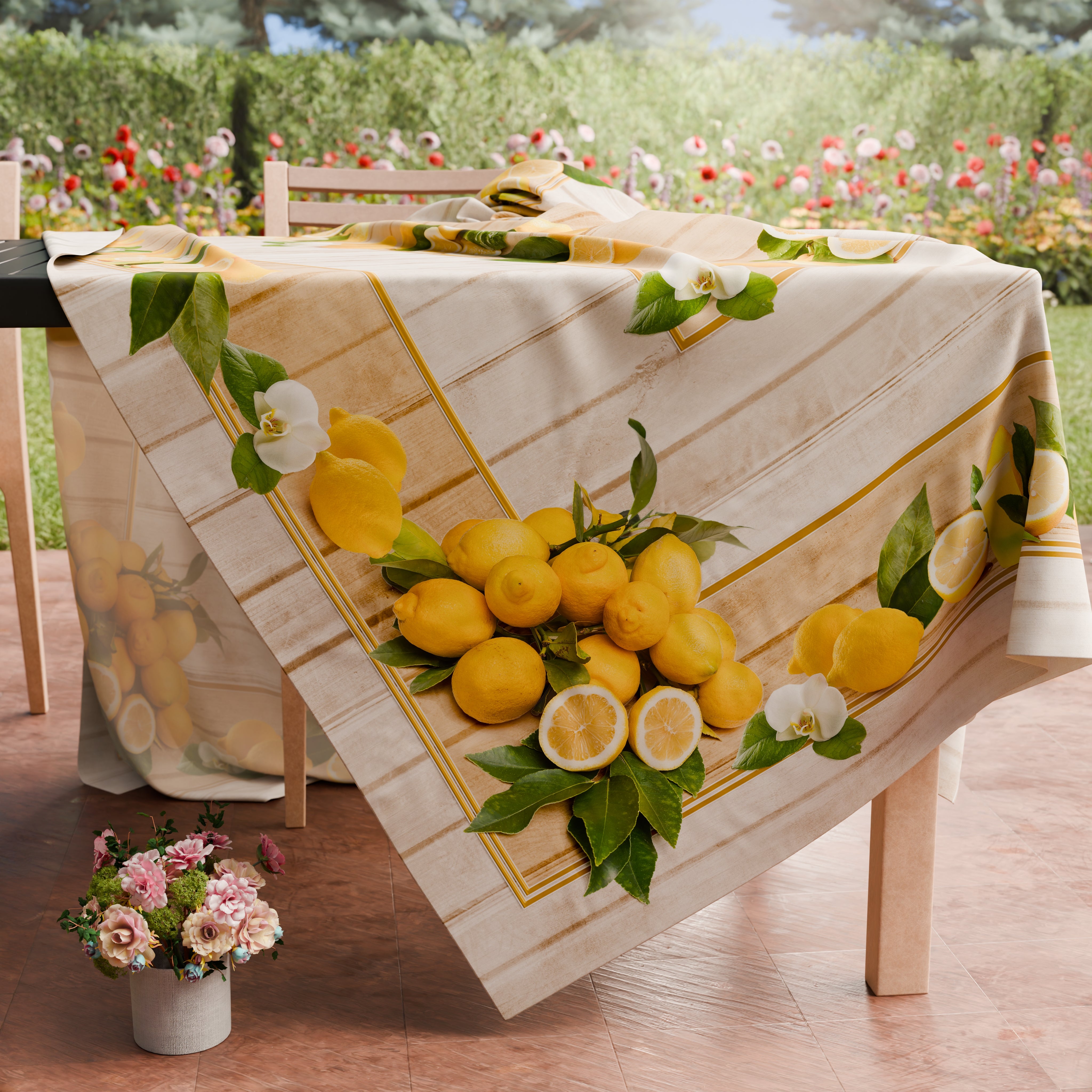 Vico Casa® Tovaglia Antimacchia 140x240cm Per Tavolo Cucina, Salotto/Copritavolo Resistente Alle Macchie, In Poliestere (Verde Salvia