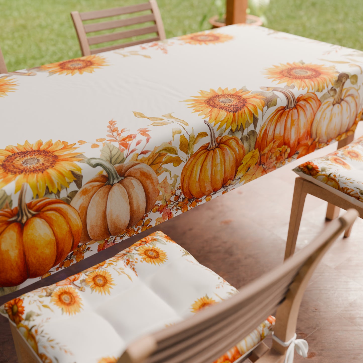 Cuscini per Sedie Coprisedia 6 Pezzi Pumpkin