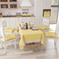 Cushions for Chairs Shabby Chic Solid Color Chair Cover Yellow 